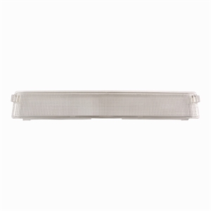 Afdækning til lampe i emhætter fra Gorenje - 38,2 x 6,0 cm.